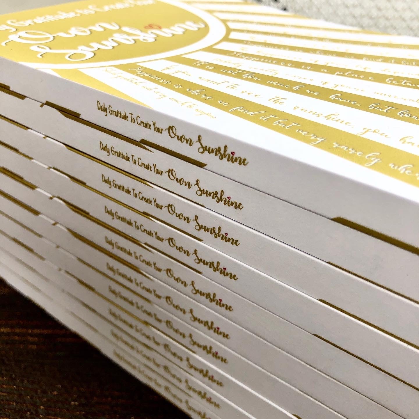 Create Your Own Sunshine: Daily Gratitude Journal