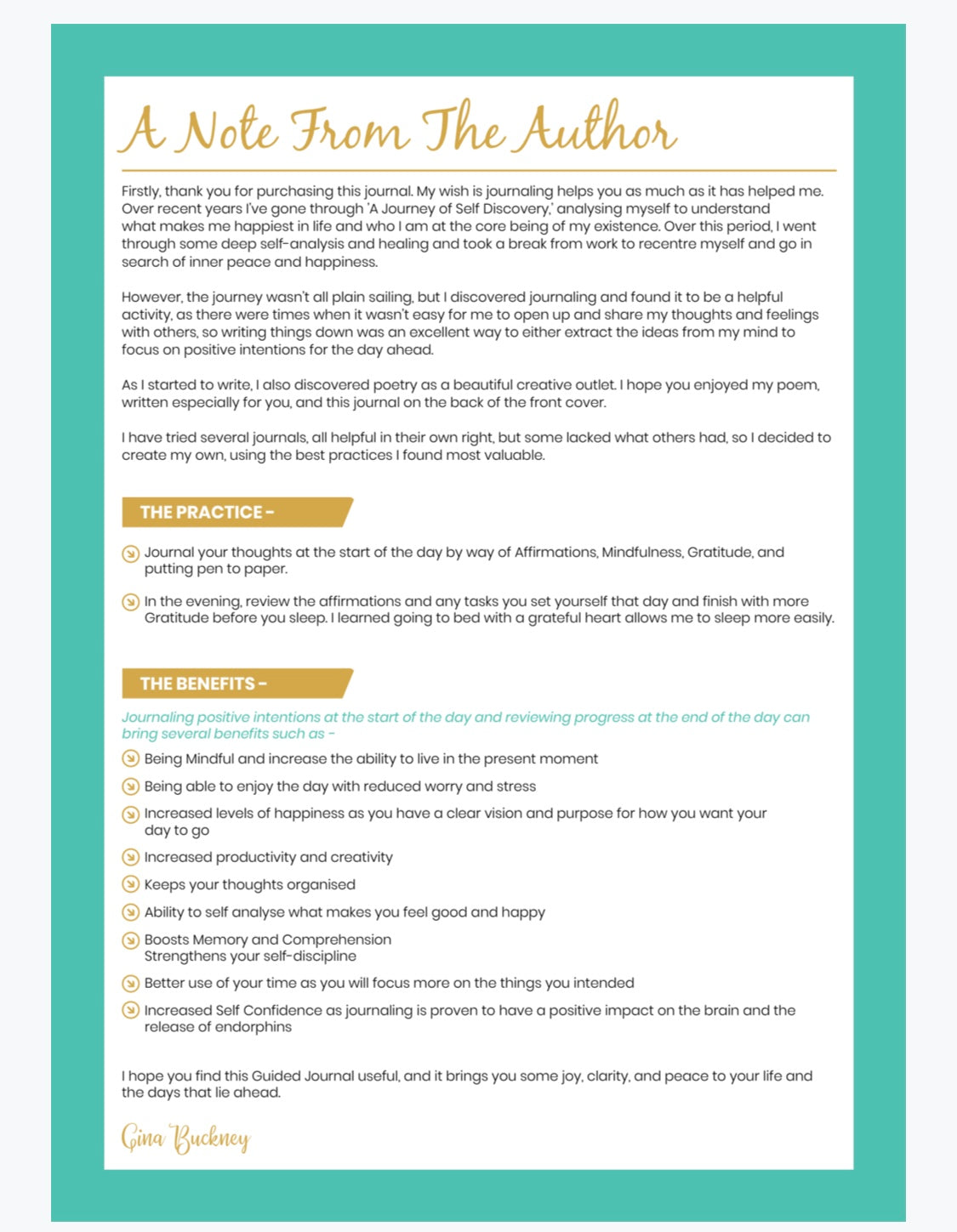 Daily Mindfulness Journal (Edition 2)